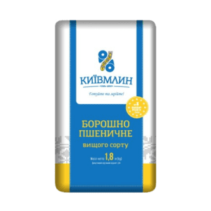 Мука пшеничная высший сорт 1,8 кг