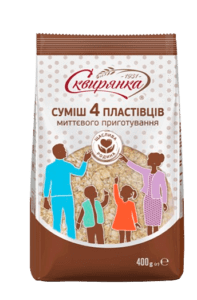 Микс 4 вида хлопьев быстрого приготовления
