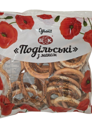 Сушки подольские с маком БКК